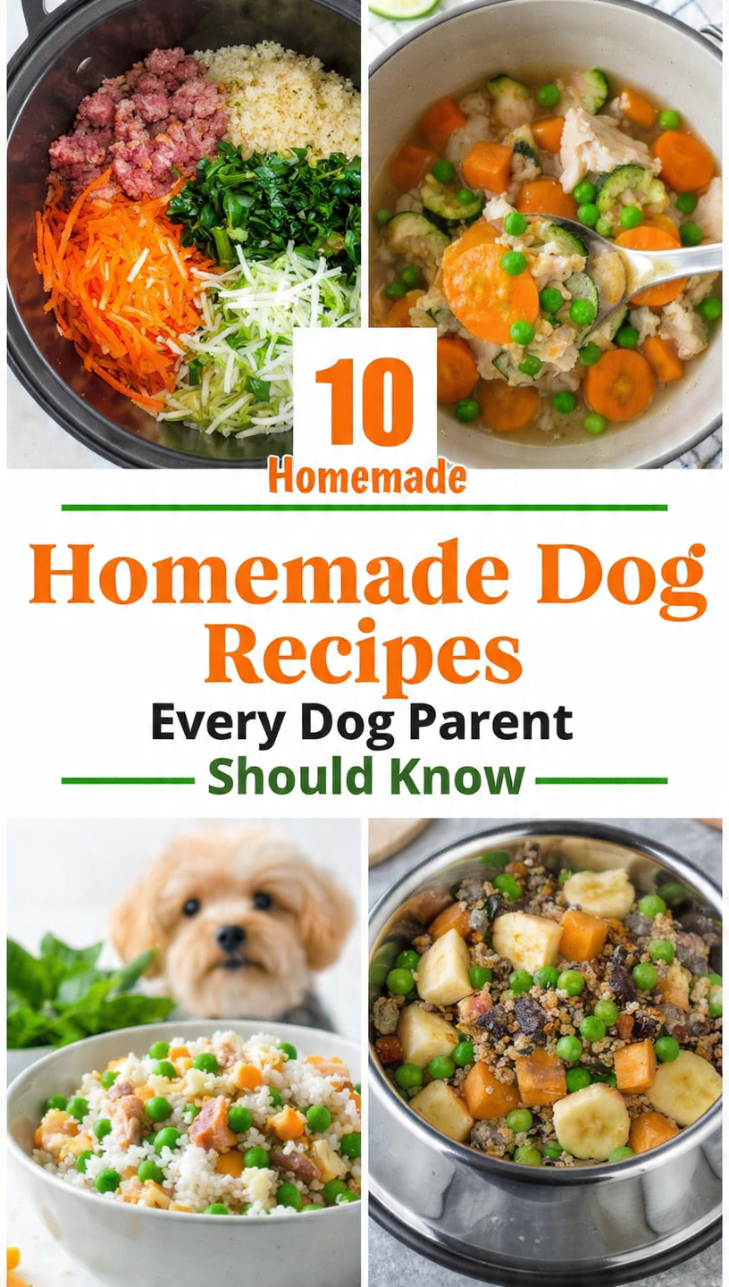 10 Homemade Dog Food Recipes Every Dog Parent Should Know