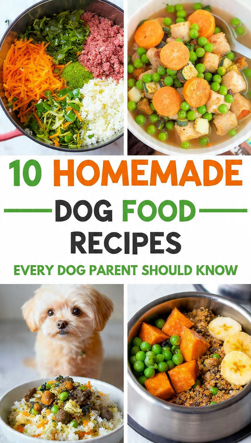10 Homemade Dog Food Recipes Every Dog Parent Should Know