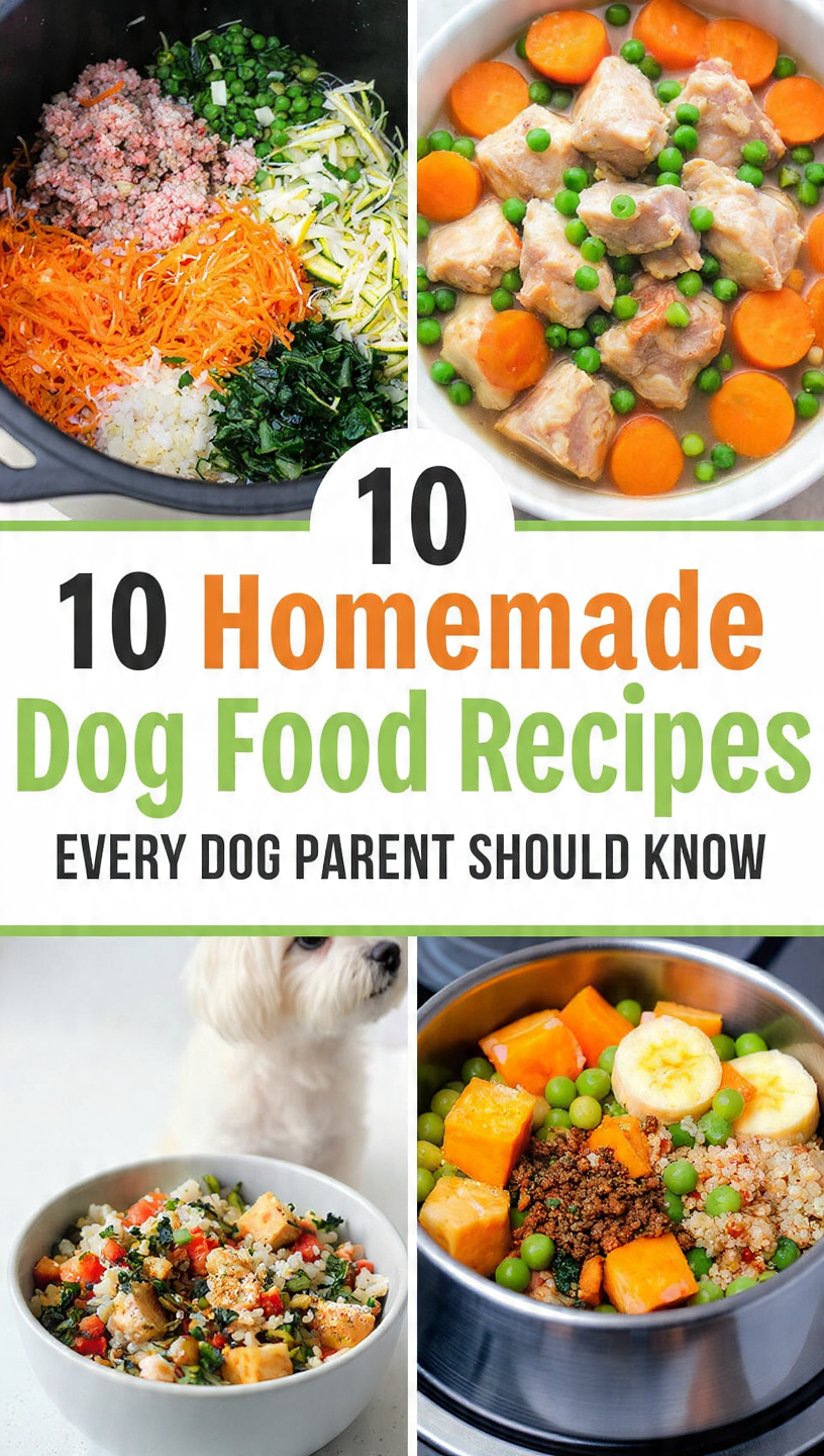 10 Homemade Dog Food Recipes Every Dog Parent Should Know