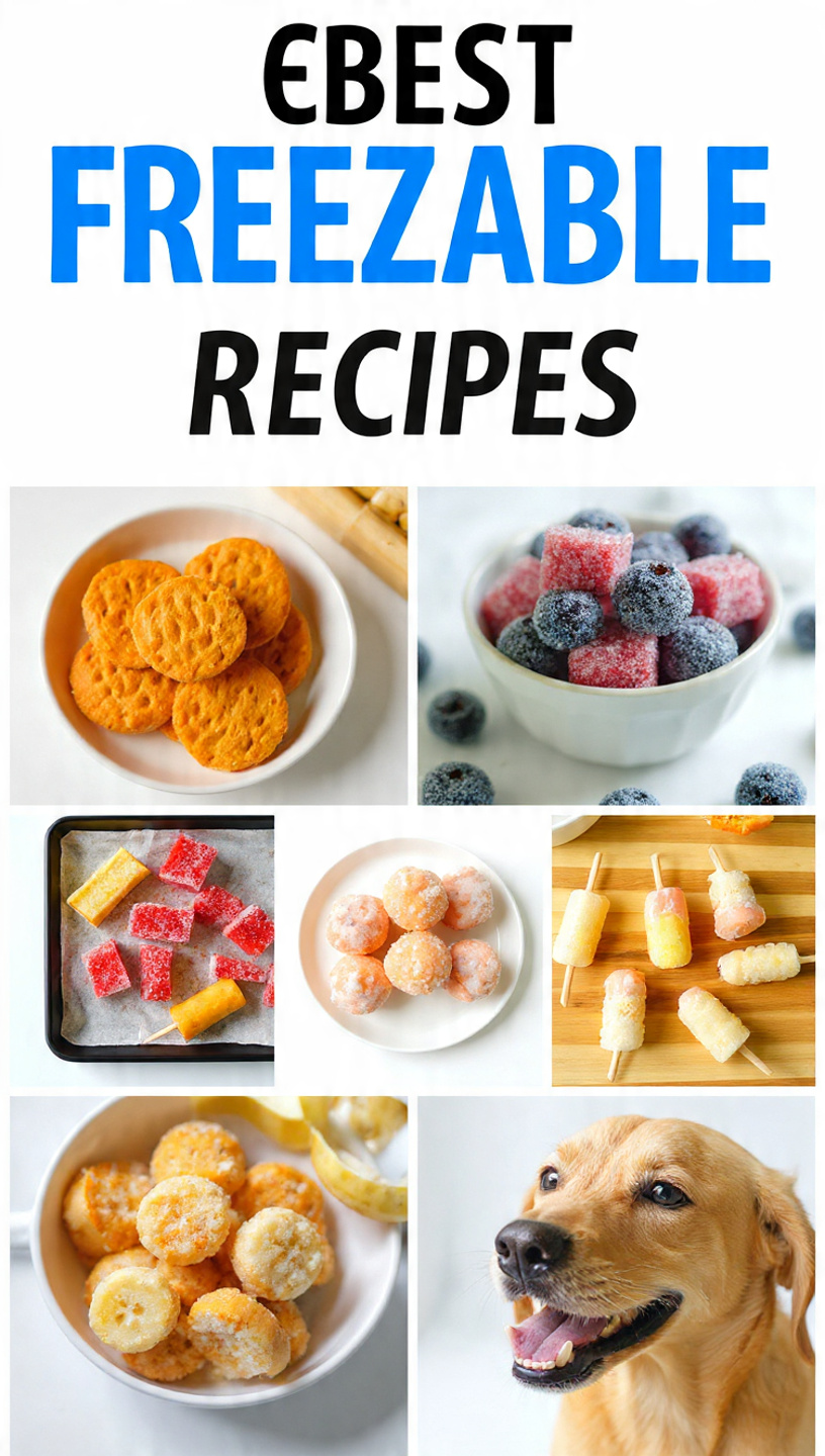 5 Best Freezable Dog Treat Recipes