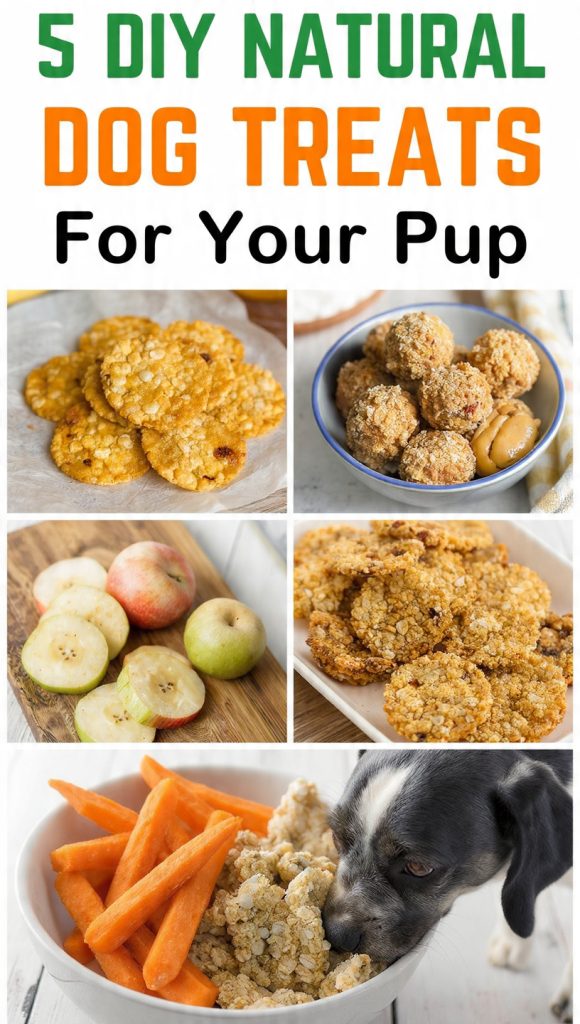 5 DIY Natural Dog Treats For Your Pup