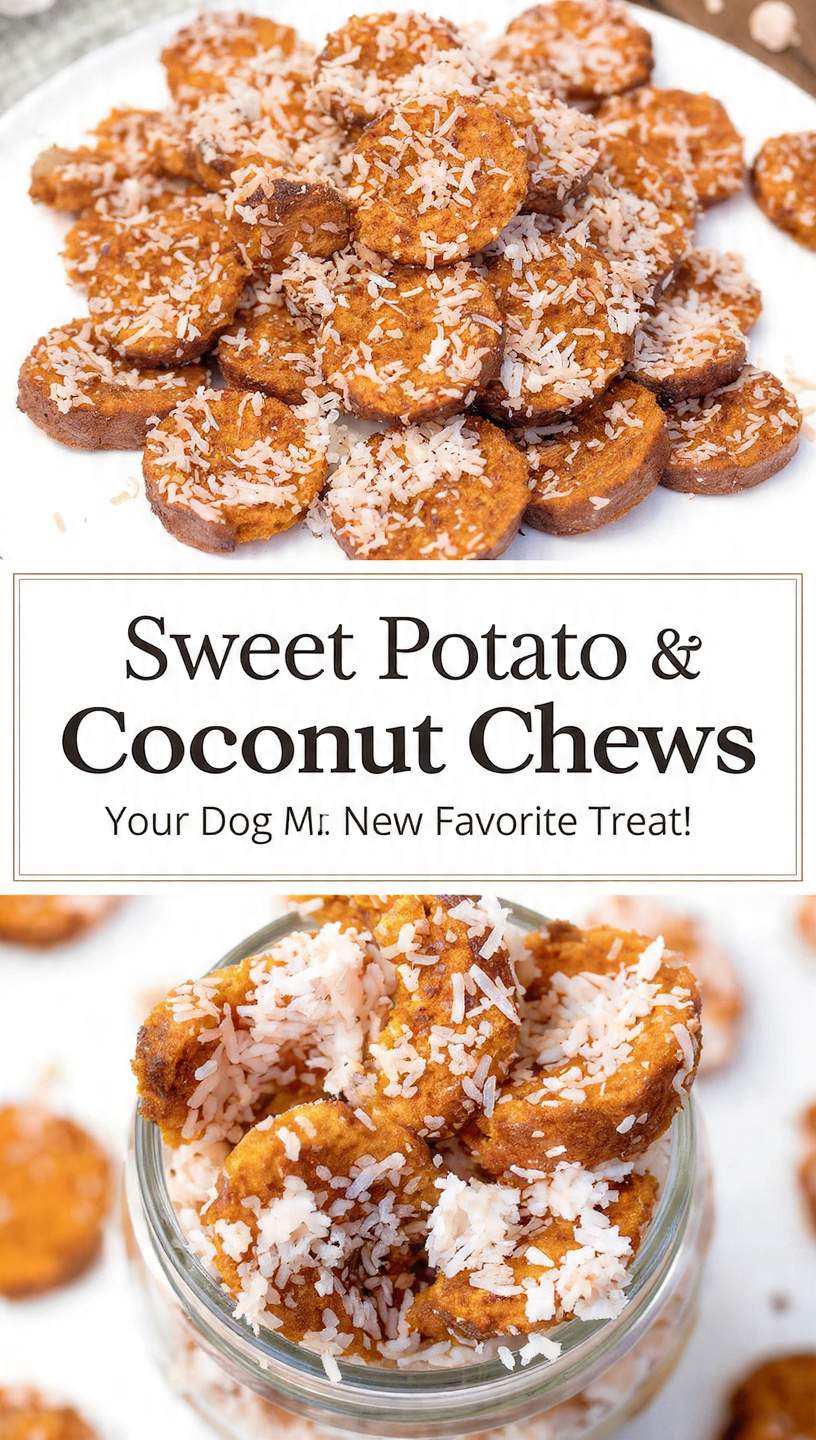 Sweet Potato & Coconut Chews Your Dog’s New Favorite Treat!