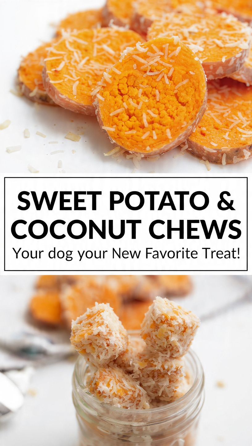 Sweet Potato & Coconut Chews Your Dog’s New Favorite Treat!