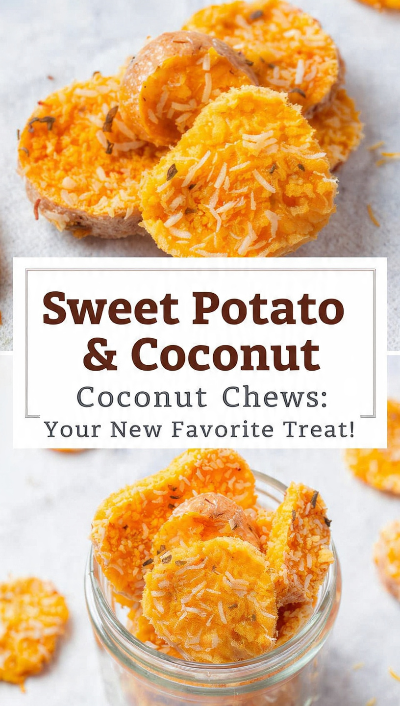 Sweet Potato & Coconut Chews Your Dog’s New Favorite Treat!
