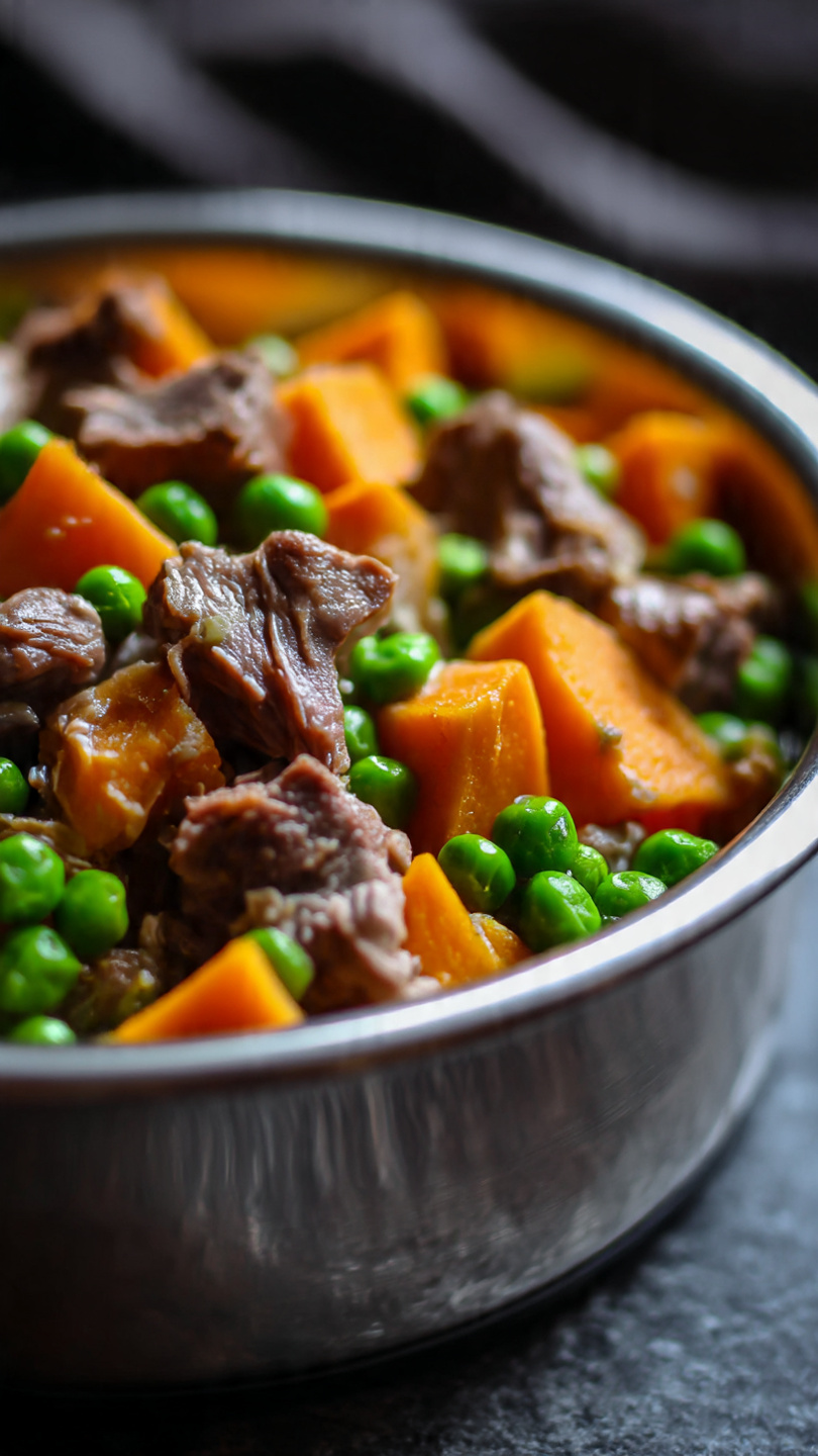 Beef & Sweet Potato Allergy-Friendly Delight: A Simple Homemade Dog Food Recipe
