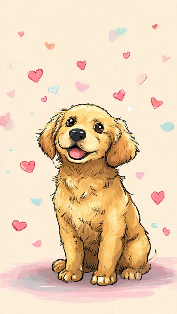 Top 10 Cute Cartoon Puppy Wallpapers (FREE!) for Your iPhone 🐶