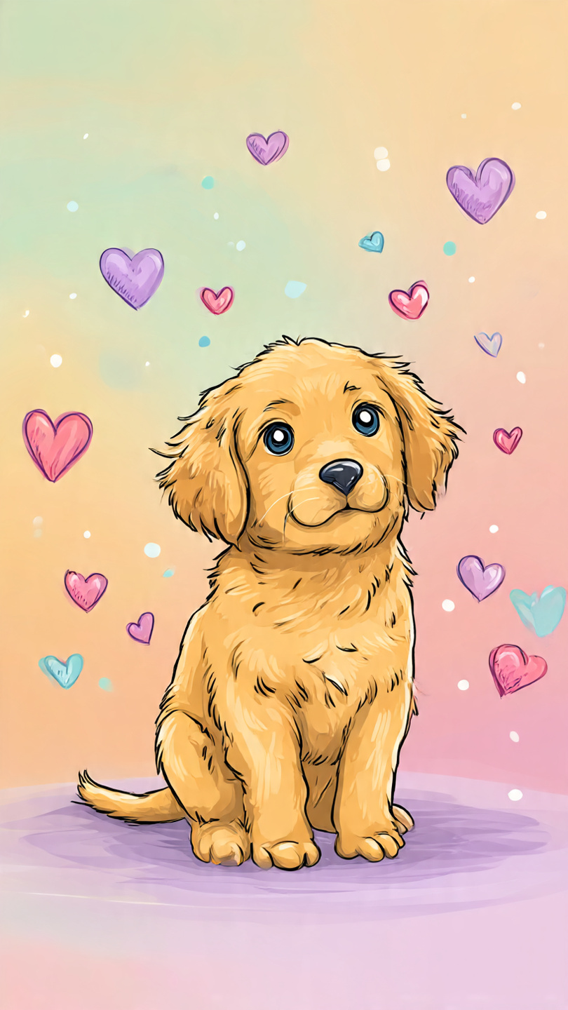 Top 10 Cute Cartoon Puppy Wallpapers (FREE!) for Your iPhone 🐶