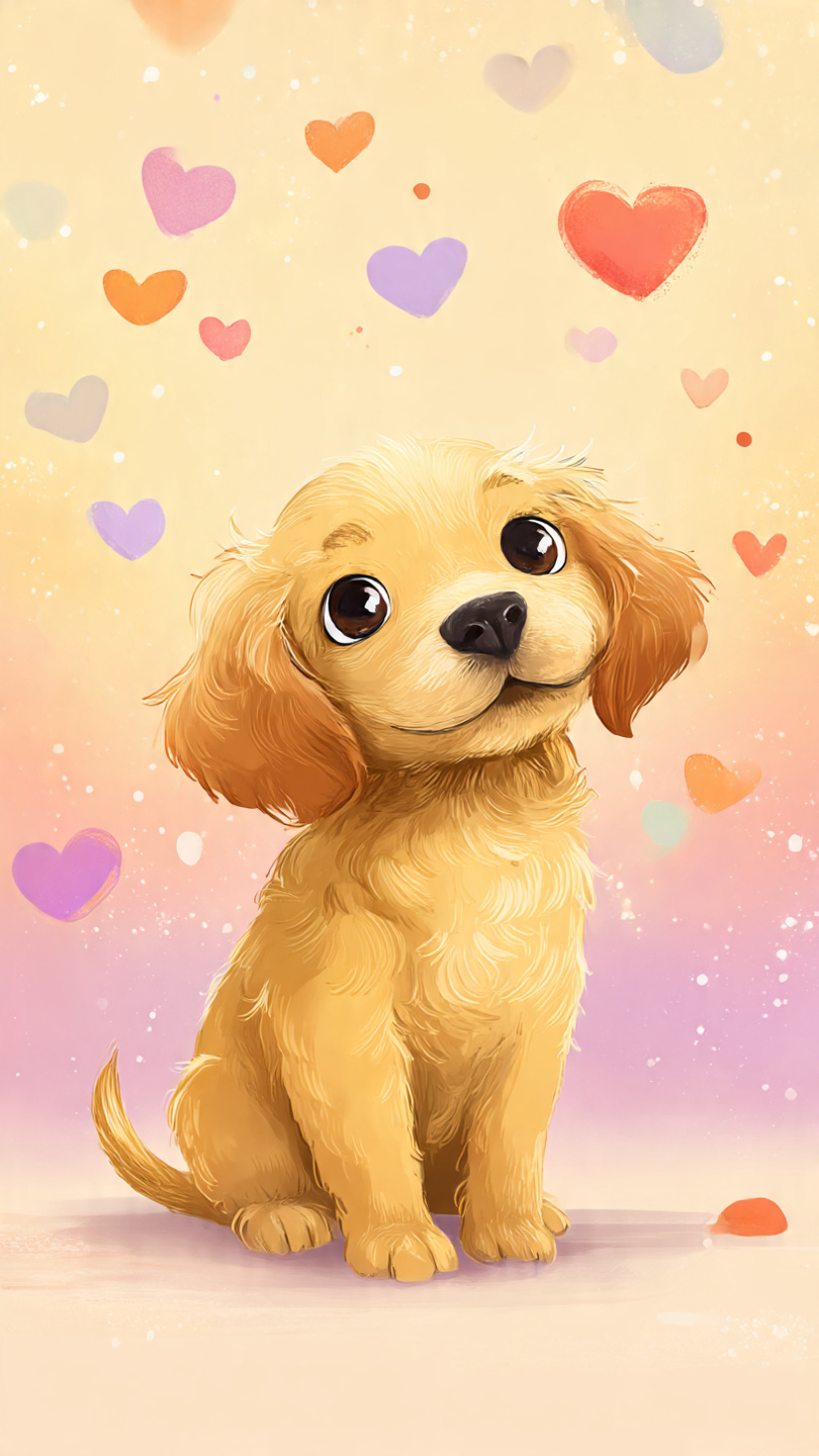 Top 10 Cute Cartoon Puppy Wallpapers (FREE!) for Your iPhone 🐶
