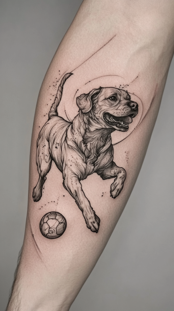 25 Labrador Retriever Tattoo Ideas & Designs