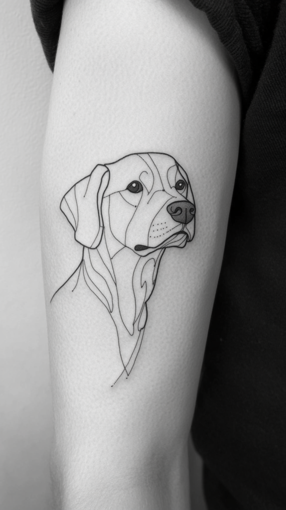 25 Labrador Retriever Tattoo Ideas & Designs
