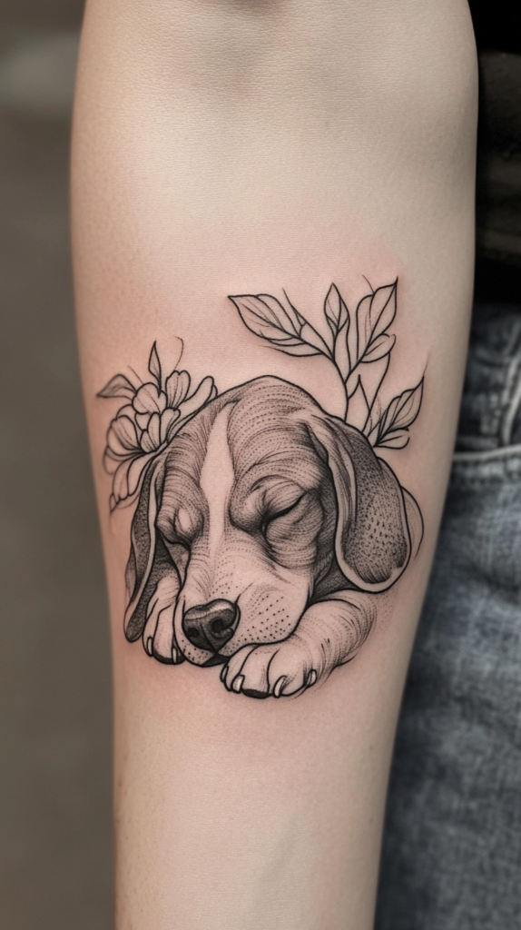 Top 10 Beagle Dog Tattoo Ideas (Design Inspiration)