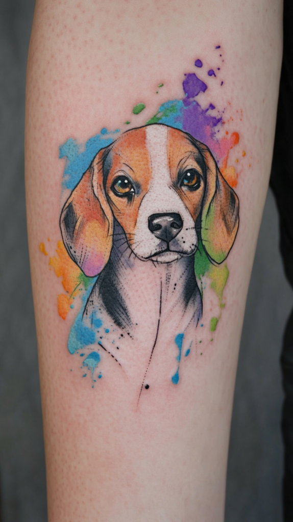 Top 10 Beagle Dog Tattoo Ideas (Design Inspiration)