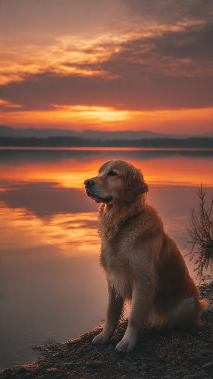 30 Cute Golden Retriever Wallpapers (Free Phone Wallpapers)