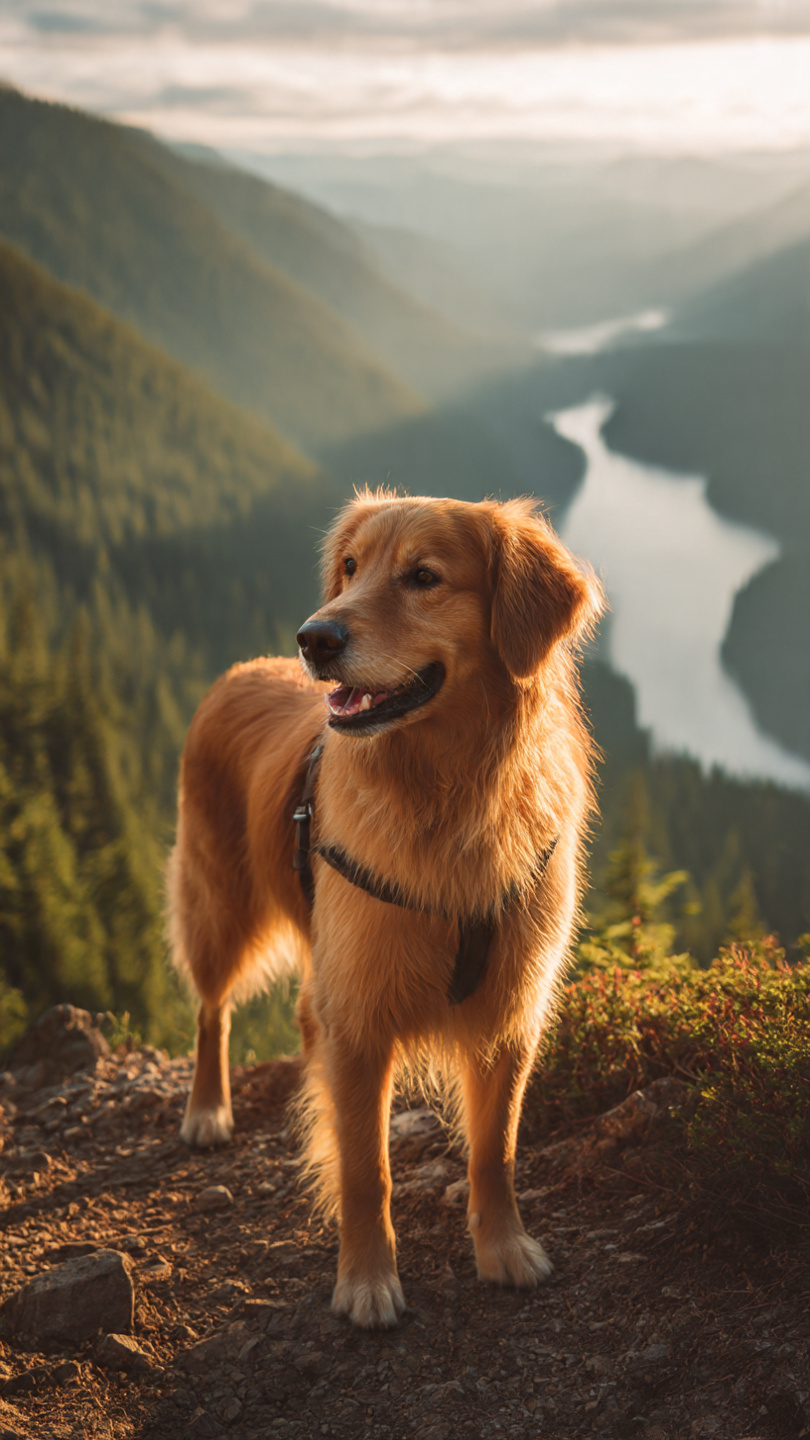 30 Cute Golden Retriever Wallpapers (Free Phone Wallpapers)