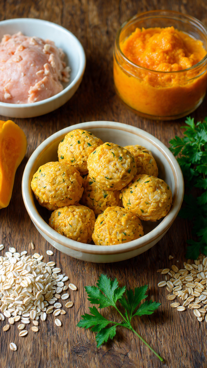 Turkey and Pumpkin Meatballs: A Healthy, Tasty Treat for Your Dog