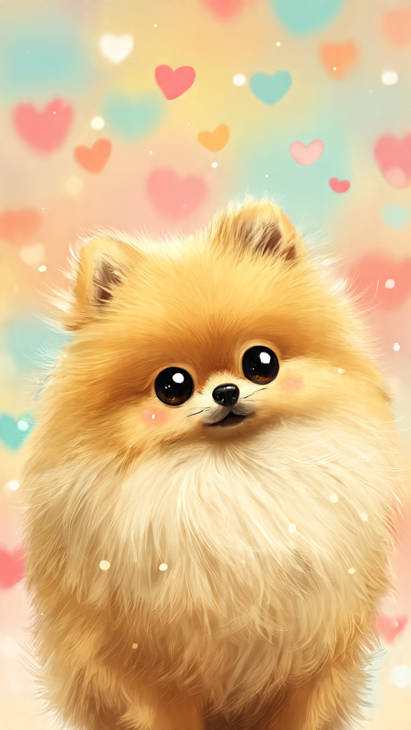 Top 10 Pomeranian Wallpapers Free for Your iPhone Screen (Cute & HD) ๐พ
