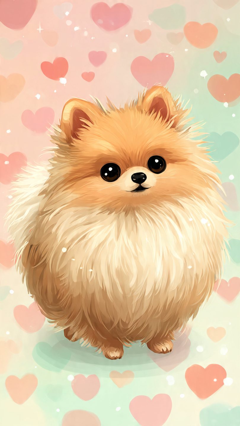 Top 10 Pomeranian Wallpapers Free for Your iPhone Screen (Cute & HD) ๐พ