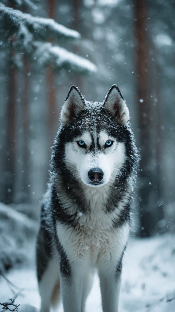 Top 10 FREE Siberian Husky iPhone Wallpapers