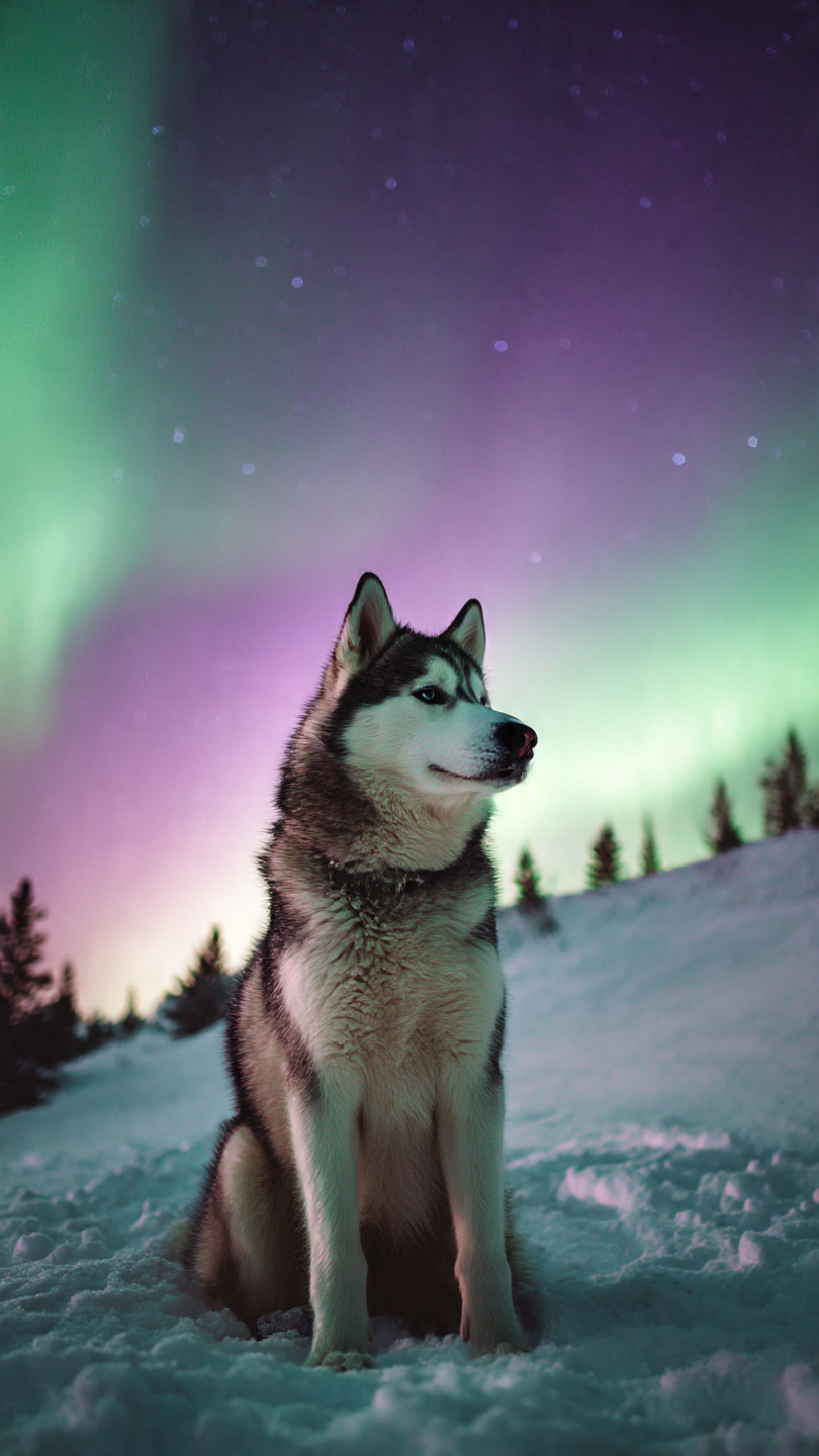 Top 10 FREE Siberian Husky iPhone Wallpapers