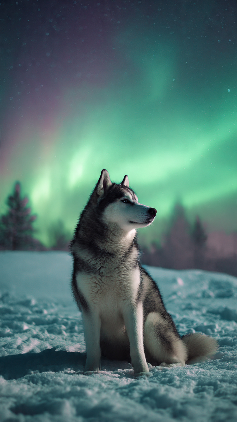 Top 10 FREE Siberian Husky iPhone Wallpapers