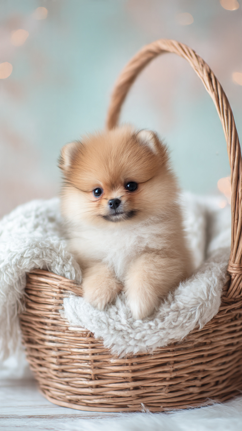 Top 10 Pomeranian Wallpapers Free for Your iPhone Screen (Cute & HD) ๐พ