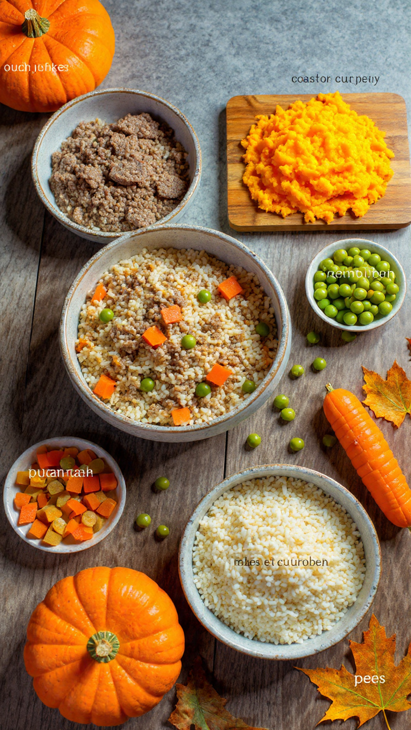 Beef & Pumpkin Delight: A Fall-Inspired Feast for Your Dog