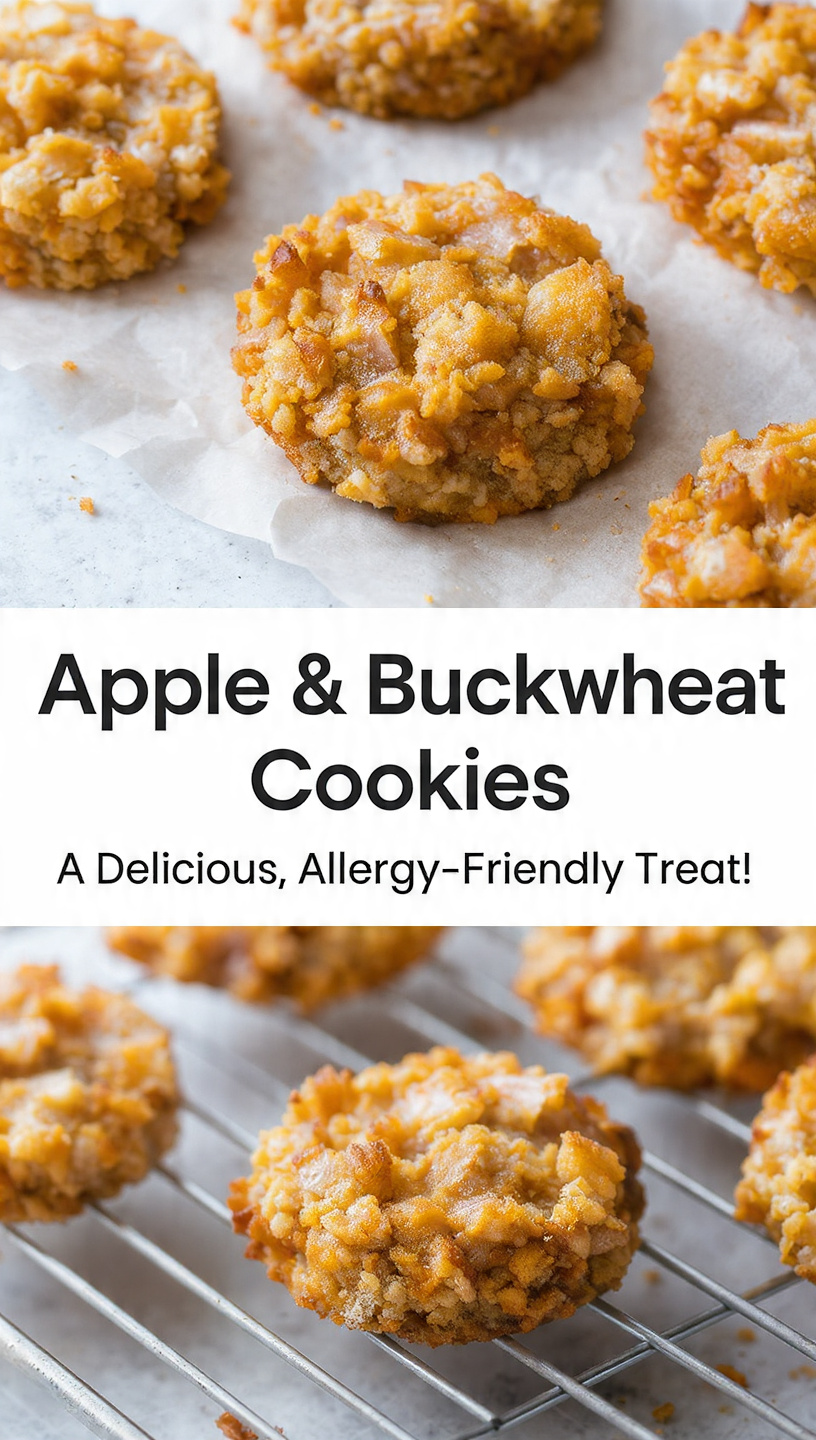 Apple & Buckwheat Cookies: A Delicious, Allergy-Friendly Treat!