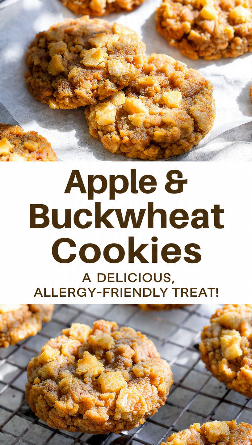 Apple & Buckwheat Cookies: A Delicious, Allergy-Friendly Treat!