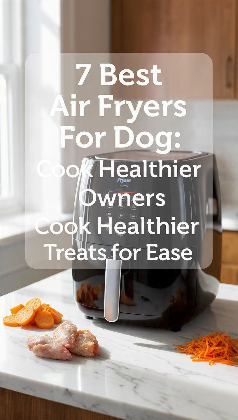 7 Best Air Fryers for Dog Owners Cook Healthier Treats With Ease