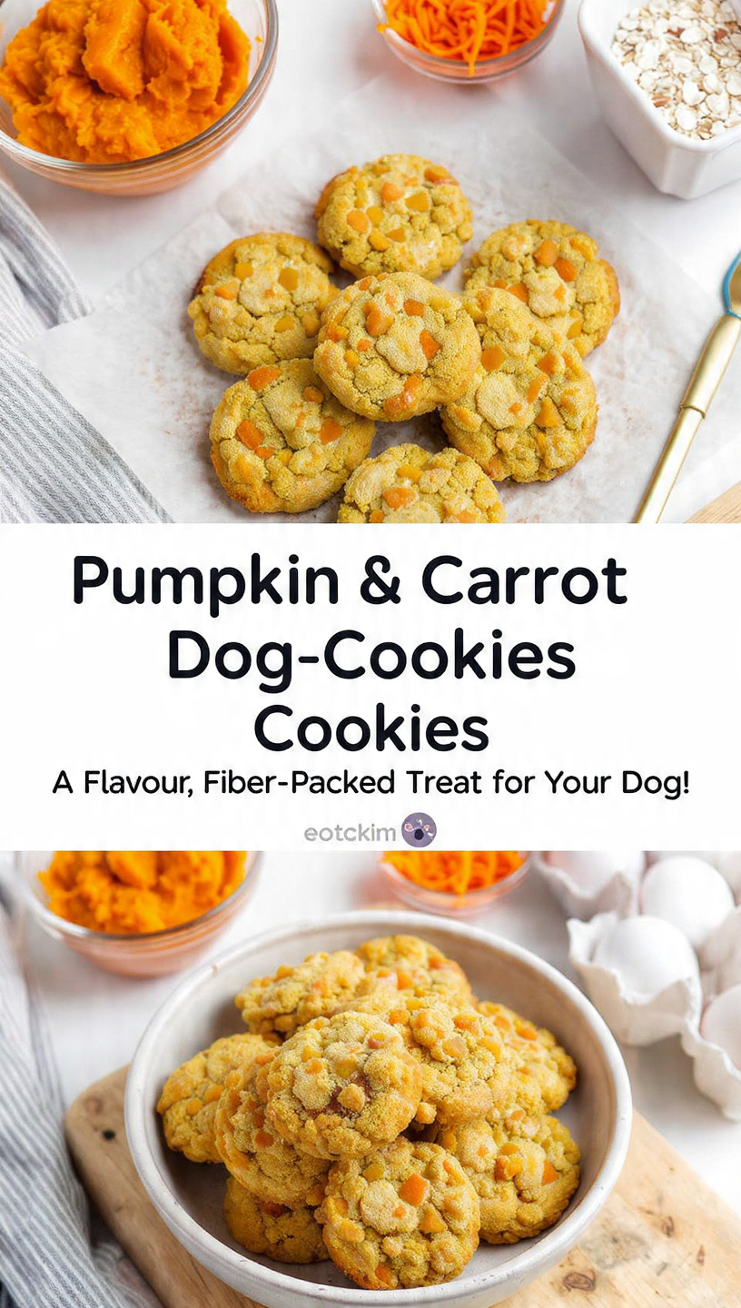 Pumpkin & Carrot Cookies A Flavorful, Fiber-Packed Treat for Your Dog